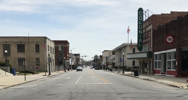The historic downtown district of Colonial Tarboro. Photo by Indy bettle.