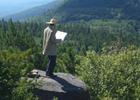 On the Hudson River School Art Trail, Catskill Mountains, New York.