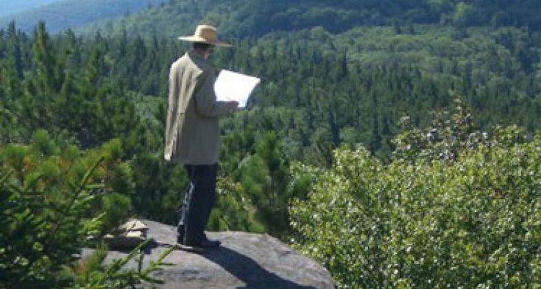 On the Hudson River School Art Trail, Catskill Mountains, New York.