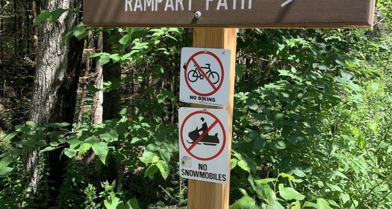 Part of the trail. Photo by Janie Walker.