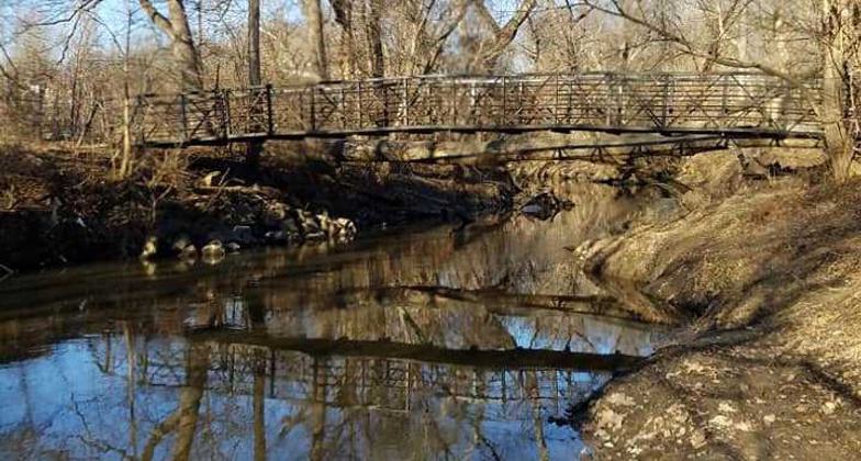 New NRT sign placed on the Rock Creek Trail. Photo by Bob Ratcliffe.