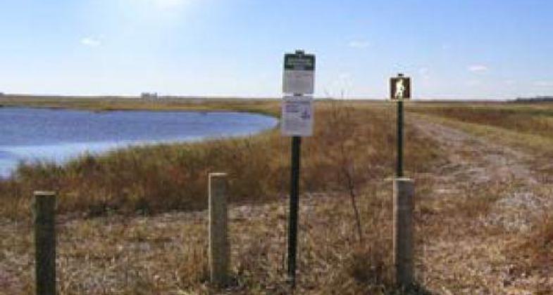 On the Funk Peterson National Recreation Trail.