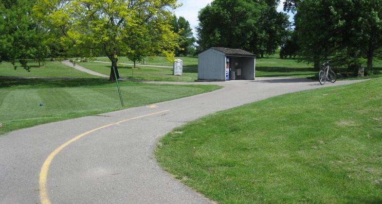 Polk County Conservation Section through Willow Creek Golf Course. Photo by PCC Staff.