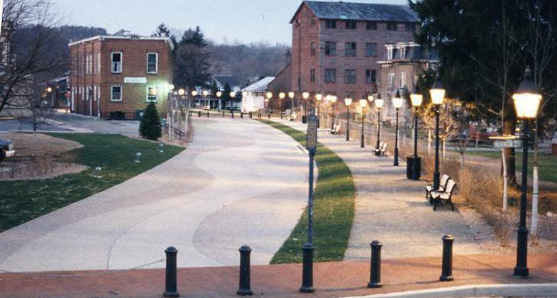 The West Penn Trail follows history.