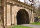 Western portal of the Staple Bend Tunnel.