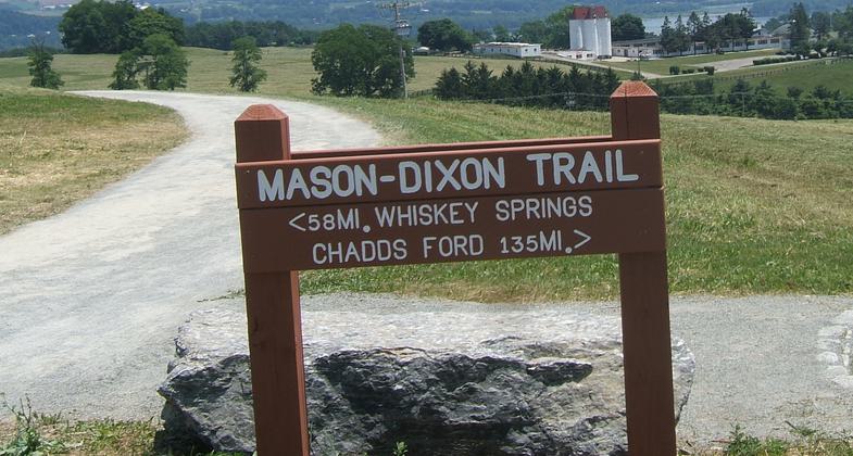 High Point Sign. Photo by Carl M. Smith.