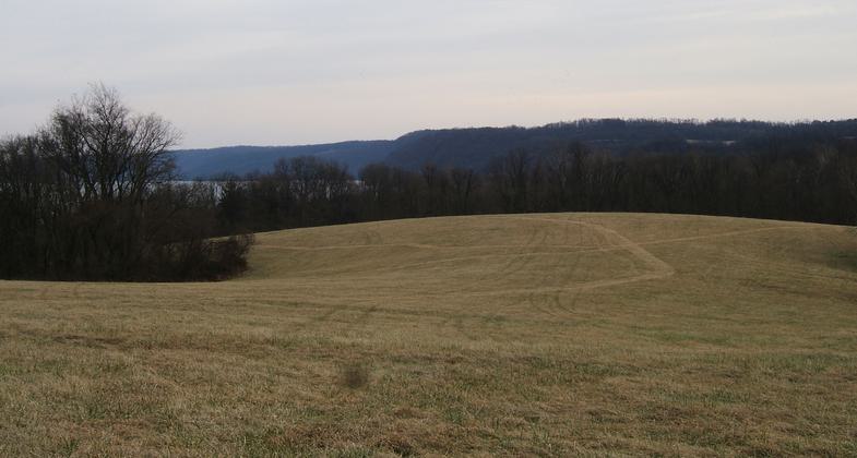 Site of last Susquehannock Indian Village. Photo by Carl M. Smith.