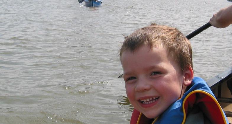 Launching the fleet. Photo by Mary Shaw.