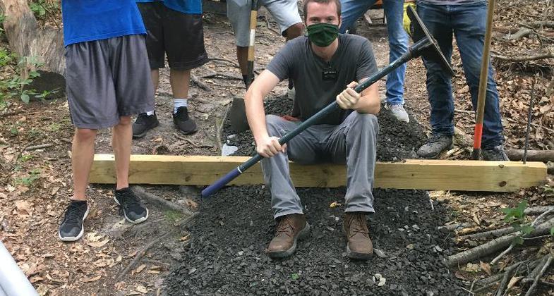 Canada Geese on Evans Pond-From Croft Farm Trails-Nature Trail. Photo by Lew Gorman III, NRT Ambassador.