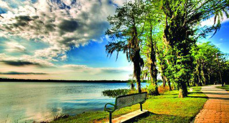 Florala State Park Pathway.
