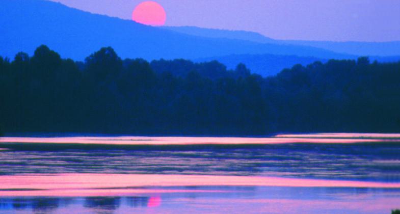 View of Guntersville Lake.