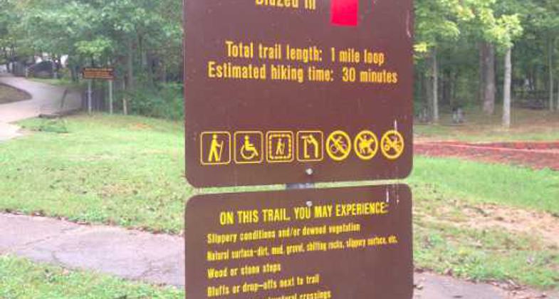 The trail is fully paved and gently meanders past scenic and historic points of interest. Photo by Donna Kridelbaugh & John Stone.