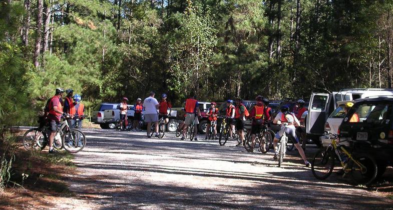 SORBA-CSRA at Petersburg Trailhead.