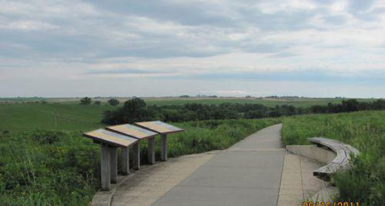 Tallgrass Trail Springtime. Photo by USFWS