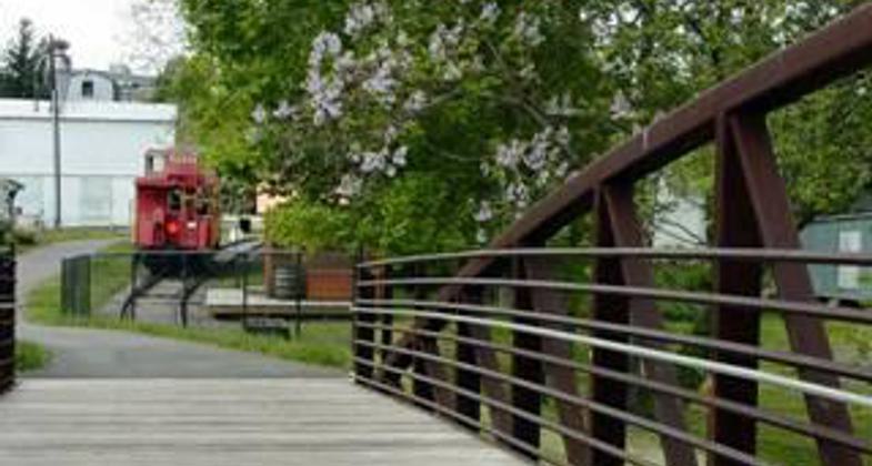 Fun on the Warrenton Branch Greenway. Photo by Alison Bremner