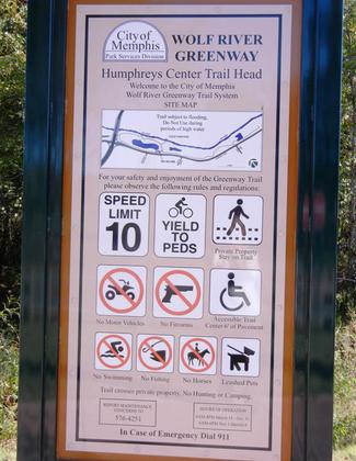 Trailhead Sign