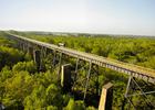 View of High Bridge, High Bridge Trail State Park.