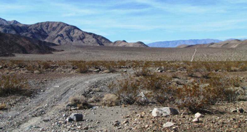 Nadeau Trail in Panamint Valley. Photo by Marty Dickes