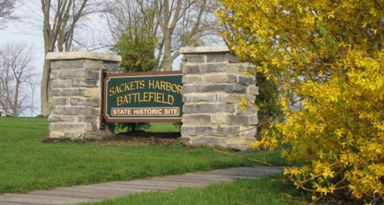 Historic Site entrance on Main Street. Photo by Constance Barone