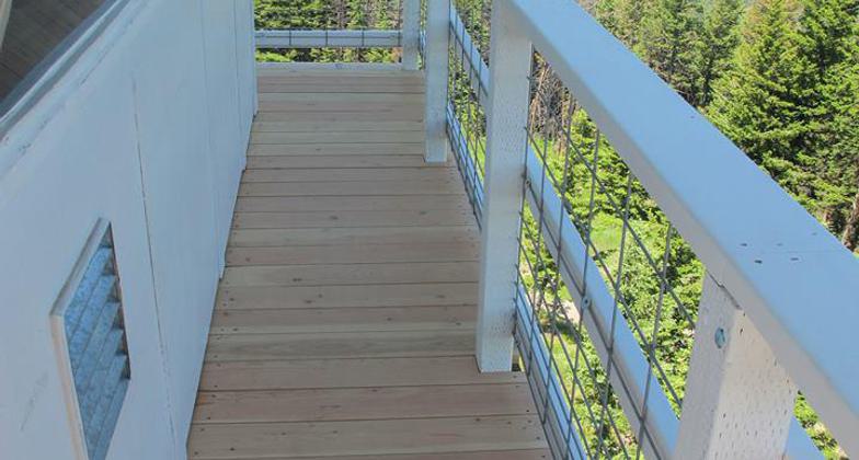 Blue Mountain fire lookout. Photo by USFS-Lolo NF.