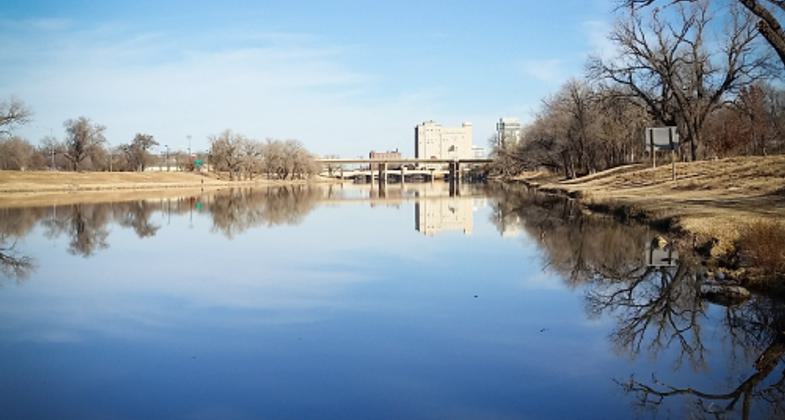 The Wichita skyline from Lincoln Street. Photo by Jessica Mounts