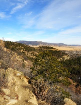 View from trail
