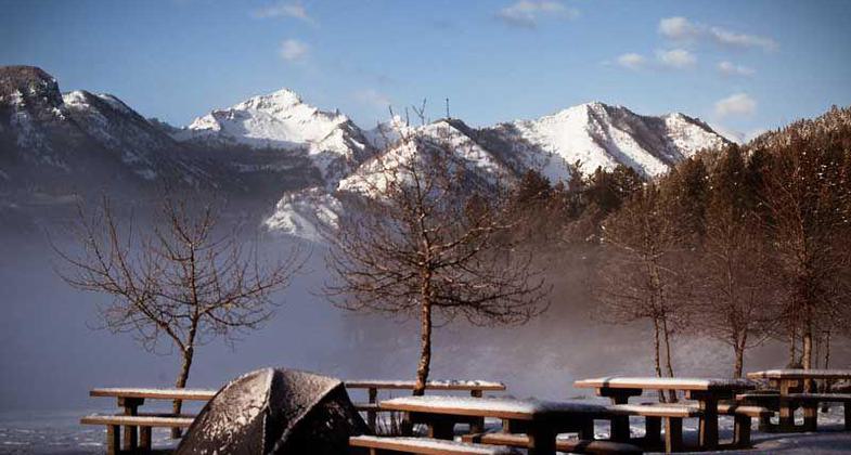 Como Lake Loop National Recreation Trail in Montana, 60 miles south of Missoula; photo by Ida Koric.