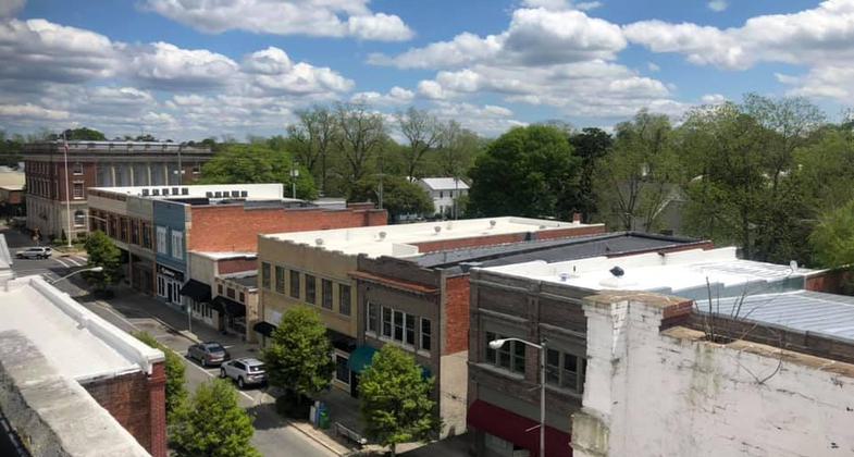 Rooftop of the Historic Washington District. Photo by Thad Aley.