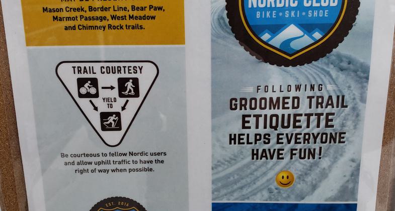 Trackchair program participant testing out a new course. Photo by Dale Specht.