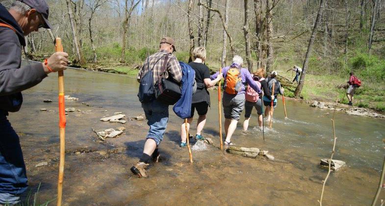 Creek Crossing on Opening Day