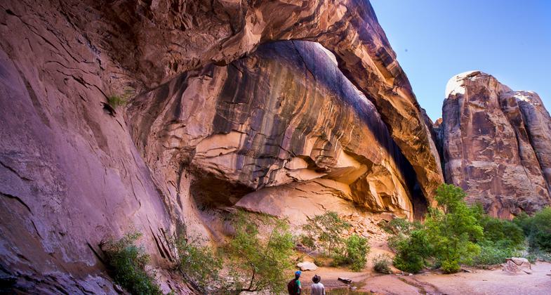 Morning Glory Natural Bridge. Photo by Bob Wick, BLM