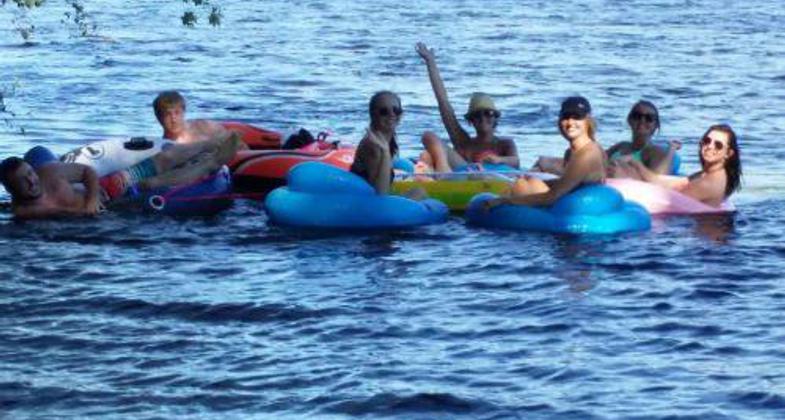 CRWT Tubing: Fav University of WI Student Activity. Photo by National Park Service