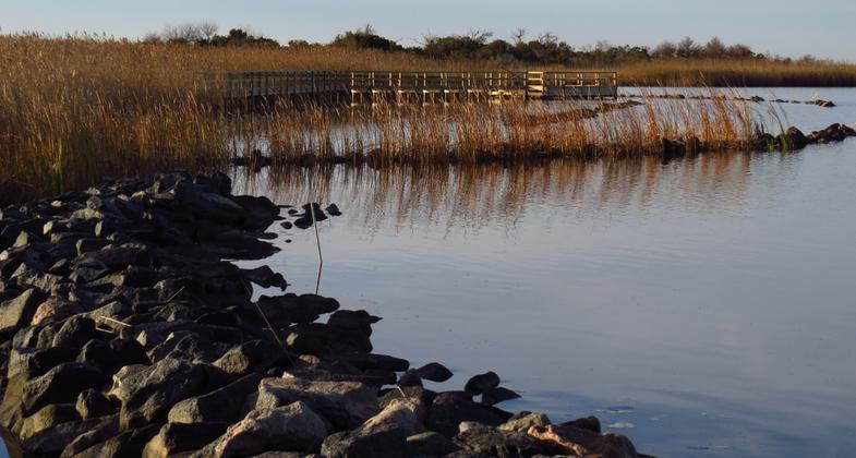 Sunset Point Overlook Platform. Photo by U.S. Fish and Wildlife Service.
