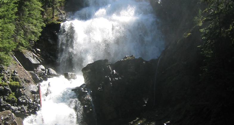 Morrell Falls. Photo by USDA Forest Service.
