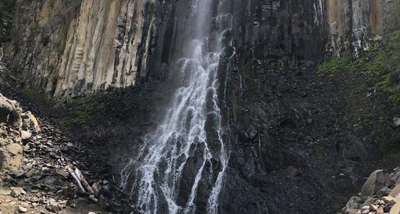Palisade Falls. Photo by B.J. Curtis.