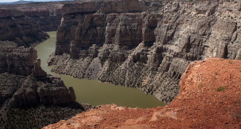 Scenic view of Bighorn Canyon. Photo by Anna Katharina.