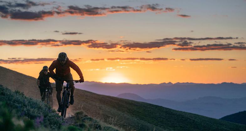 Last light on the Toiyabe Crest Trail above Kingston Canyon. Photo by Ken Etzel.