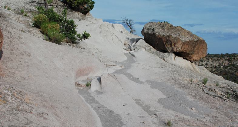 Bandelier National Monument - New Mexico - Cliff Dwellings - Alcove House