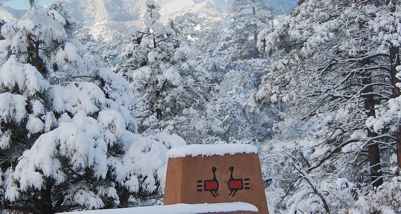 Tsankawi. Photo by Sally King courtesy NPS.