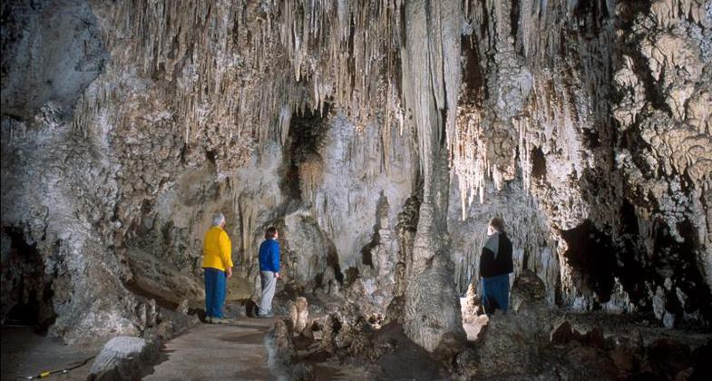 King's Palace is home to massive amounts of cave formations of all shapes and sizes. Photo by NPS/Peter Jones.