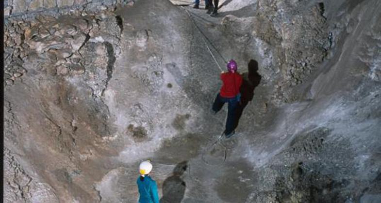 Hall of the White Giant is the most strenuous tour offered at Carlsbad Caverns. Photo by NPS/Peter Jones.