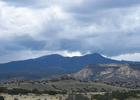 Mount Taylor as seen from the village of Encinal, New Mexico. Photo by Charles Xavier/wiki.