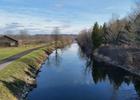 Old Erie Canal State Historic Park, at Cedar Bay Park, DeWitt, NY. Photo by DASonnenfeld.
