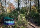 Buttercup Valley Preserve sign. Photo by Cincinnati Parks Foundation.