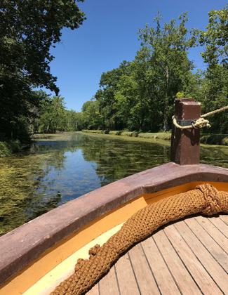 Piqua Canal Boat. Photo by Elizabeth Connor.