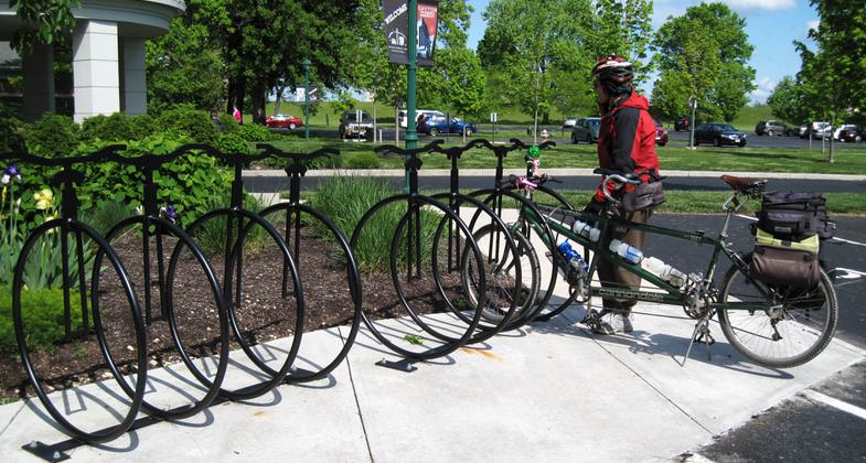 Dayton Bike Rack. Photo by Mary Shaw.