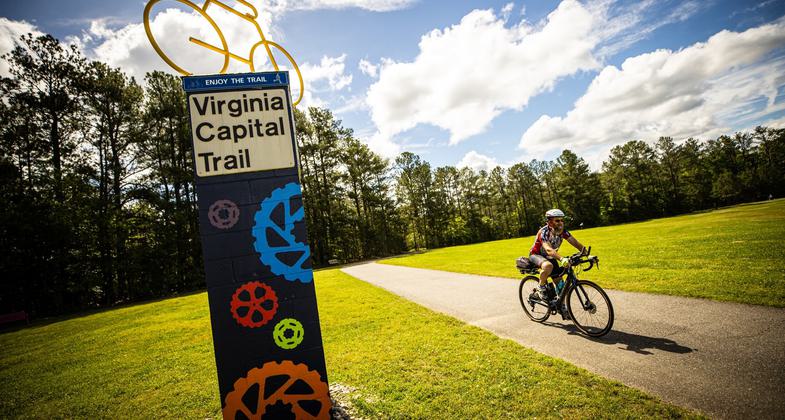 Connector Trail at Dorey Park in Henrico County. Photo by Jesse Peters