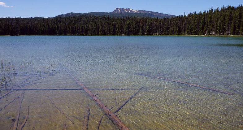 Maidu Lake (the source of the North Umpqua River) in the Cascade Range. Photo by Rick Swart/ODFW.