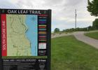 South Shore Line trail map. Photo by Milwaukee Co. Parks.