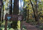 Trail mile 0. Photo by Michael.